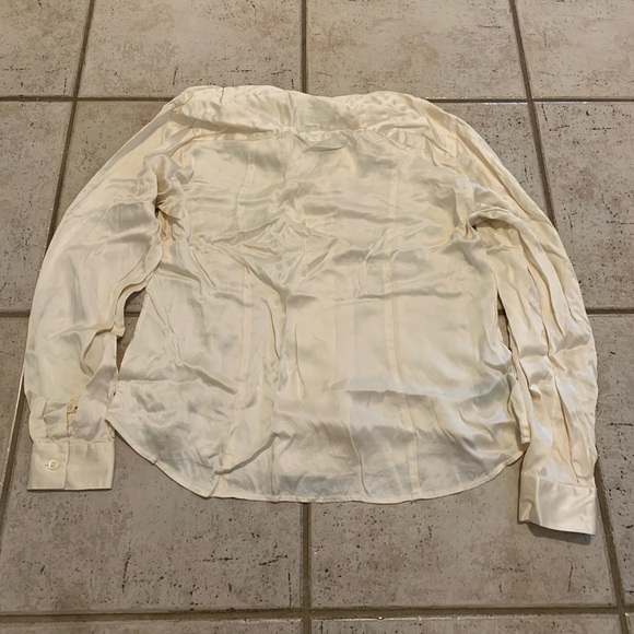 Ralph Lauren 100% Silk Blouse Size 10 - Picture 6 of 12